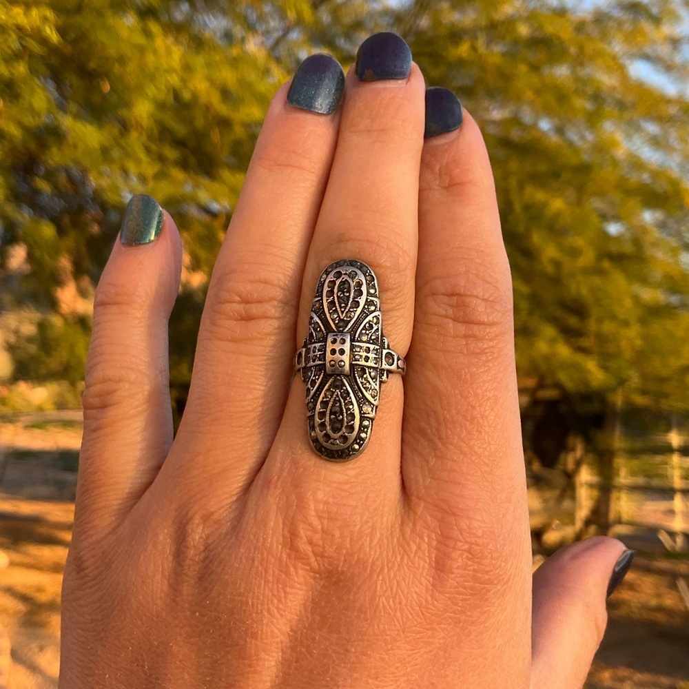 Sterling Silver Filigree Ring
